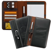 Brown Outside and Inside View of Junior Jotter, Black Outside Junior Jotter