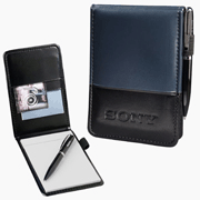 Blue Fold Over Jotter